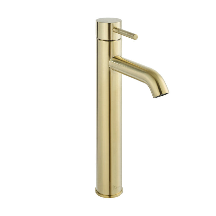 Swiss Madison Ivy Single Hole, Single-Handle, High Arc Bathroom Faucet in Brushed Gold - SM-BF61BG