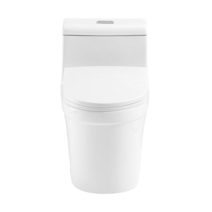 Swiss Madison Kent One-Piece Elongated Toilet Vortex Dual-Flush 1.1/1.6 gpf - CT-1T266