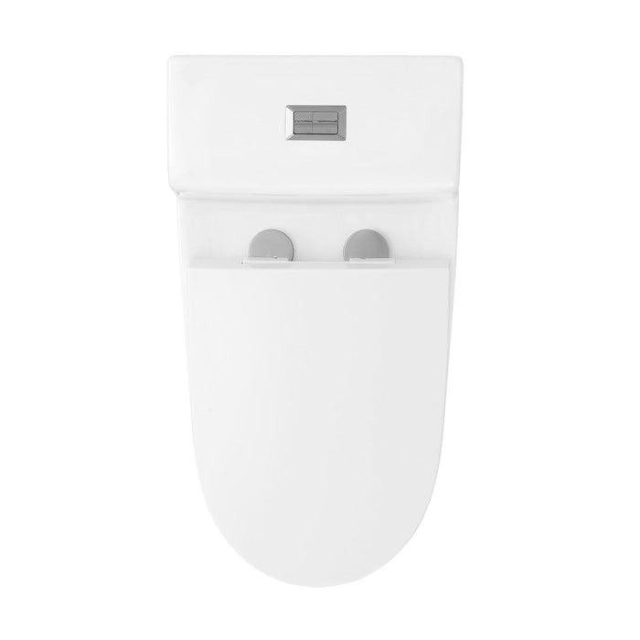 Swiss Madison Kent One-Piece Elongated Toilet Vortex Dual-Flush 1.1/1.6 gpf - CT-1T266