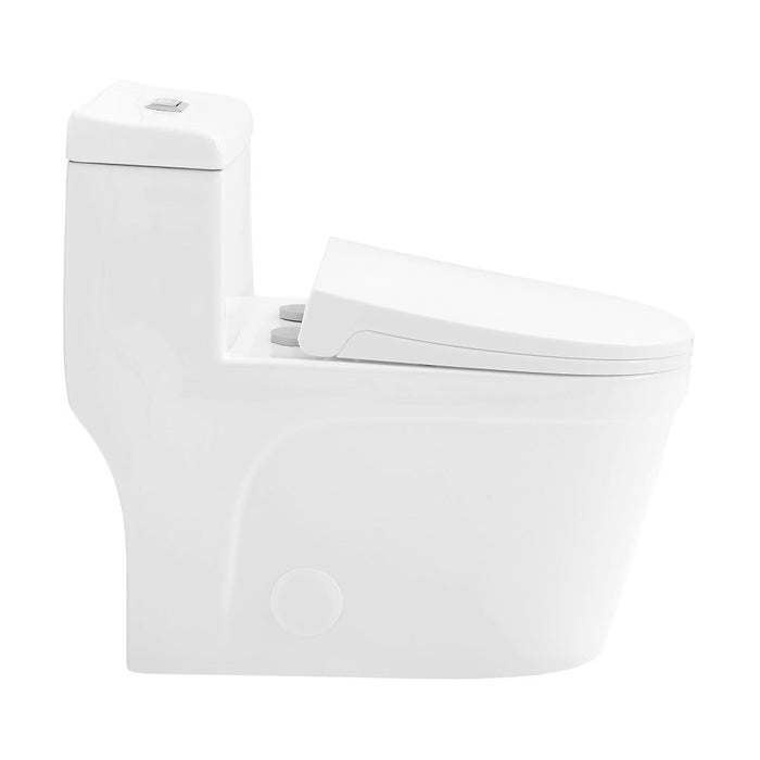 Swiss Madison Kent One-Piece Elongated Toilet Vortex Dual-Flush 1.1/1.6 gpf - CT-1T266