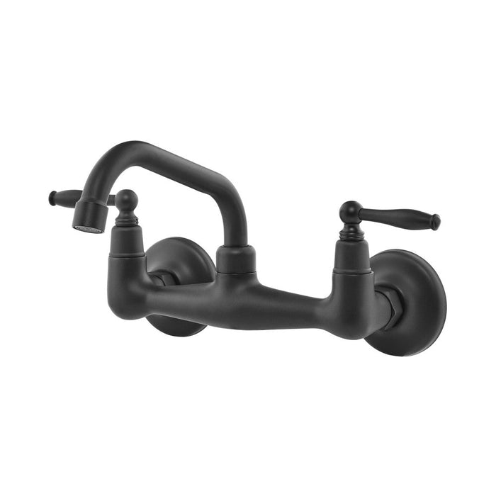 Swiss Madison Loire Wall-Mounted Faucet in Matte Black - SM-BF110MB