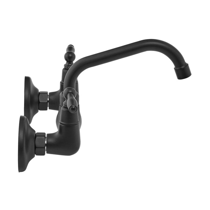 Swiss Madison Loire Wall-Mounted Faucet in Matte Black - SM-BF110MB