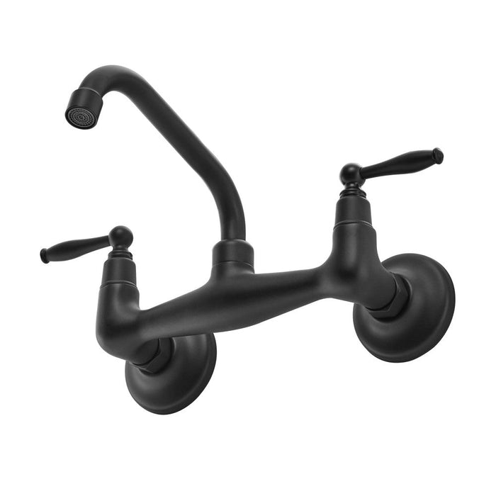 Swiss Madison Loire Wall-Mounted Faucet in Matte Black - SM-BF110MB