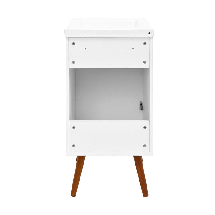 Swiss Madison Manoir 18" Bathroom Vanity in White - SM-BV650