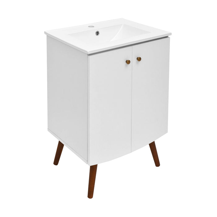 Swiss Madison Manoir 24" Bathroom Vanity in White - SM-BV620