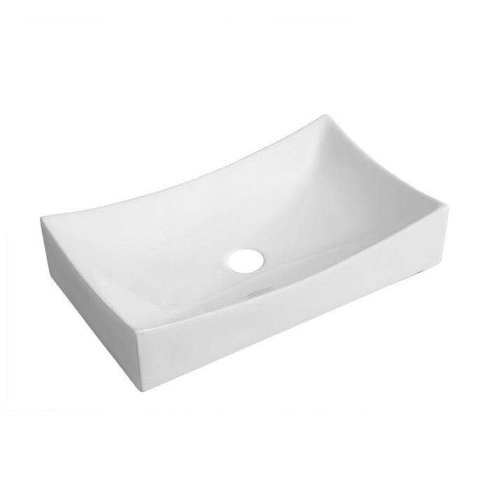 Swiss Madison Marseille 25.5” Rectangle Vessel Bathroom Sink - SM-VS293