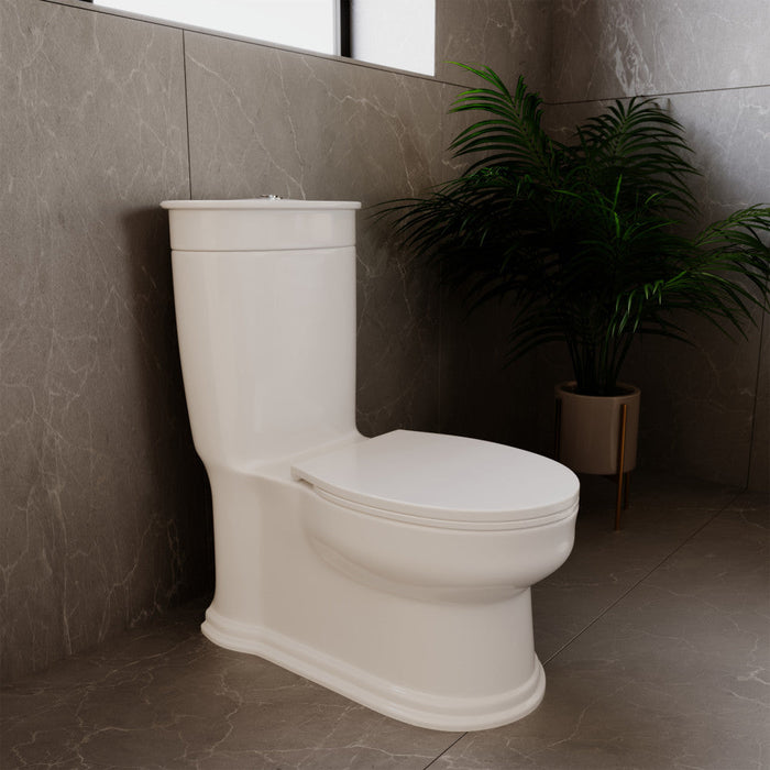 Swiss Madison Santorini One-Piece Elongated Toilet Dual-Flush 1.1/1.6 gpf - SM-1T190