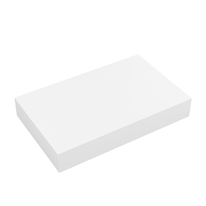 Swiss Madison Monaco 36" Floating Bathroom Shelf in Glossy White (SM-VS252) - SM-WS601-SH