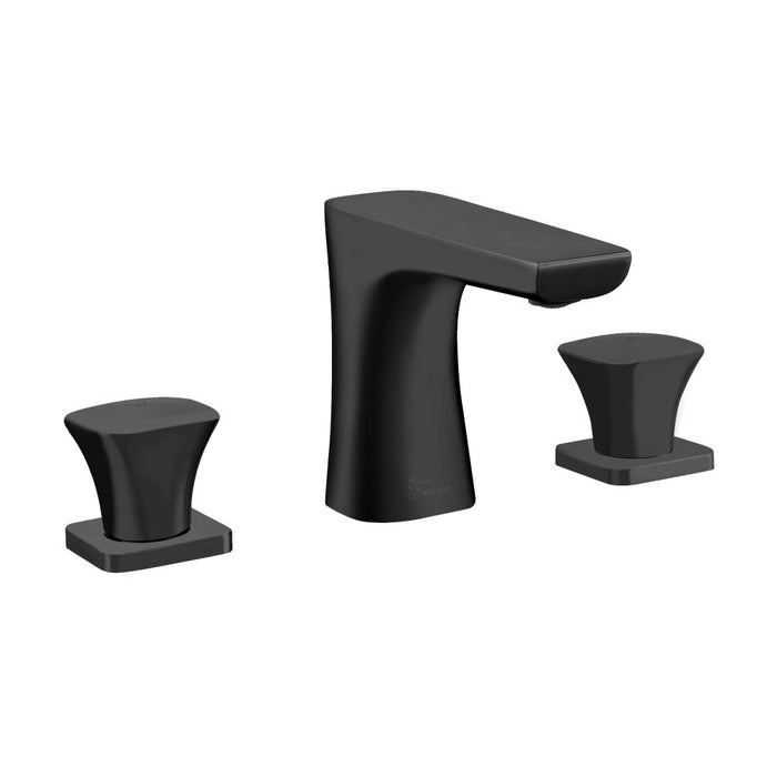 Swiss Madison Monaco 8 in. Widespread, 2-Handle, Bathroom Faucet in Matte Black - SM-BF22MB