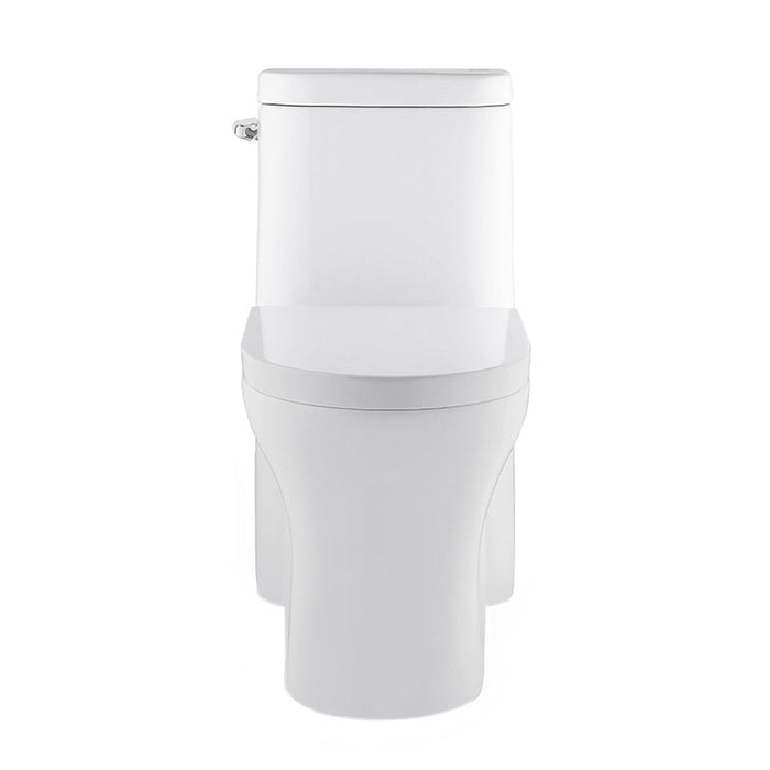 Swiss Madison Monaco One-Piece Elongated Left Side Flush Handle Toilet 1.28 gpf - SM-1T109