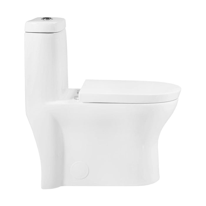 Swiss Madison Monaco One-Piece Elongated Toilet Dual Flush 1.1/1.6 gpf with 10" Rough in - SM-1T280