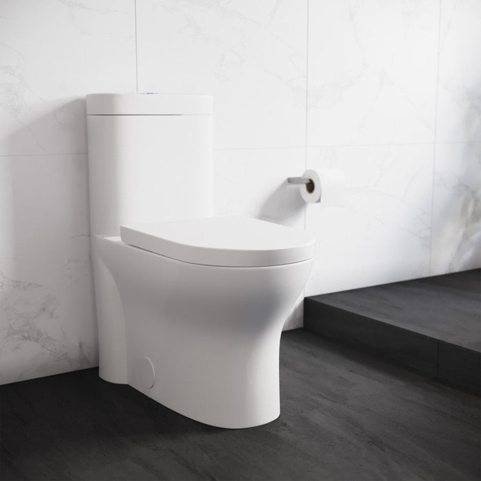 Swiss Madison Monaco One-Piece Elongated Toilet Dual Flush 1.1/1.6 gpf with 10" Rough in - SM-1T280