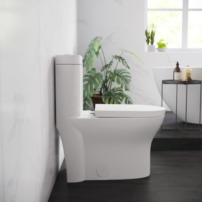 Swiss Madison Monaco One-Piece Elongated Toilet Dual Flush 1.1/1.6 gpf with 10" Rough in - SM-1T280