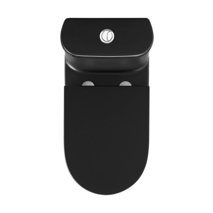 Swiss Madison Monaco One-Piece Elongated Toilet Dual-Flush, Matte Black 1.1/1.6 gpf - SM-1T108MB