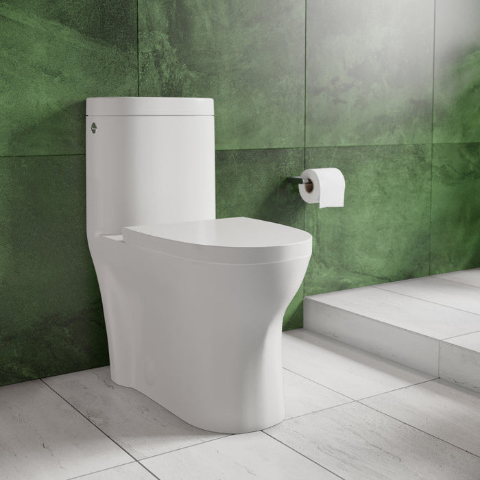 Swiss Madison Monaco One-Piece Elongated Toilet Dual-Flush 1.1/1.6 gpf, Touchless - SM-1T263