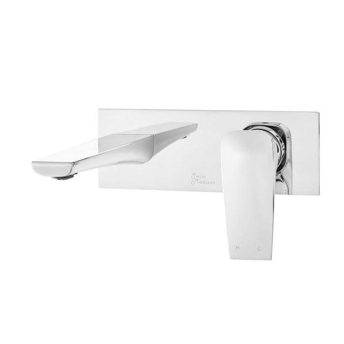 Swiss Madison Monaco Single-Handle, Wall-Mount, Bathroom Faucet in Chrome - SM-BF23C