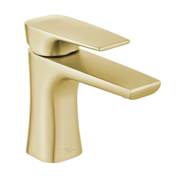 Swiss Madison Monaco Single Hole, Single-Handle, Bathroom Faucet in Brushed Gold - SM-BF20BG