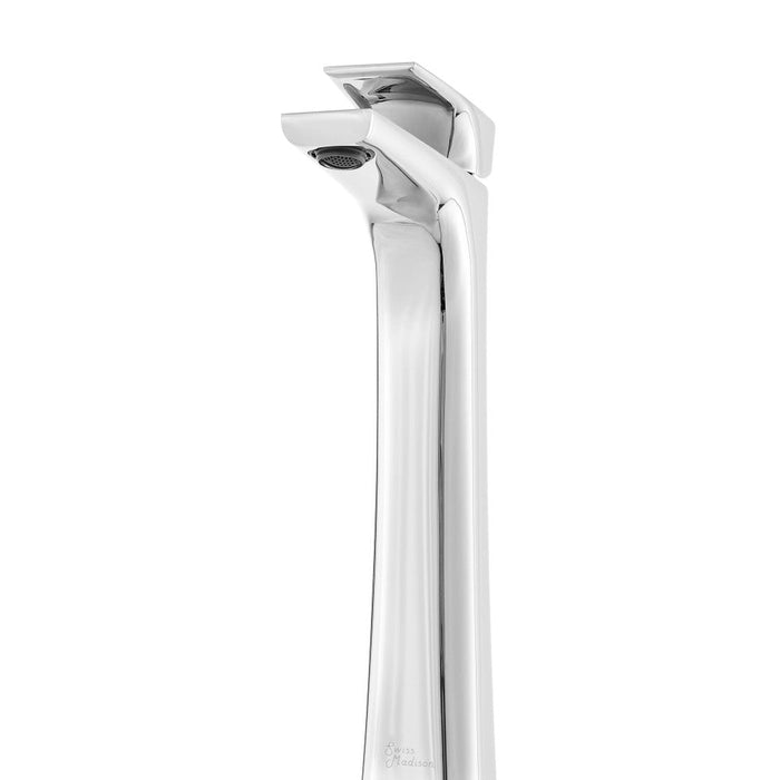 Swiss Madison Monaco Single Hole, Single-Handle, High Arc Bathroom Faucet in Chrome - SM-BF21C