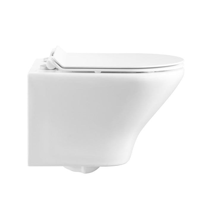 Swiss Madison Monaco Wall-Hung Round Toilet Bowl - SM-WT460