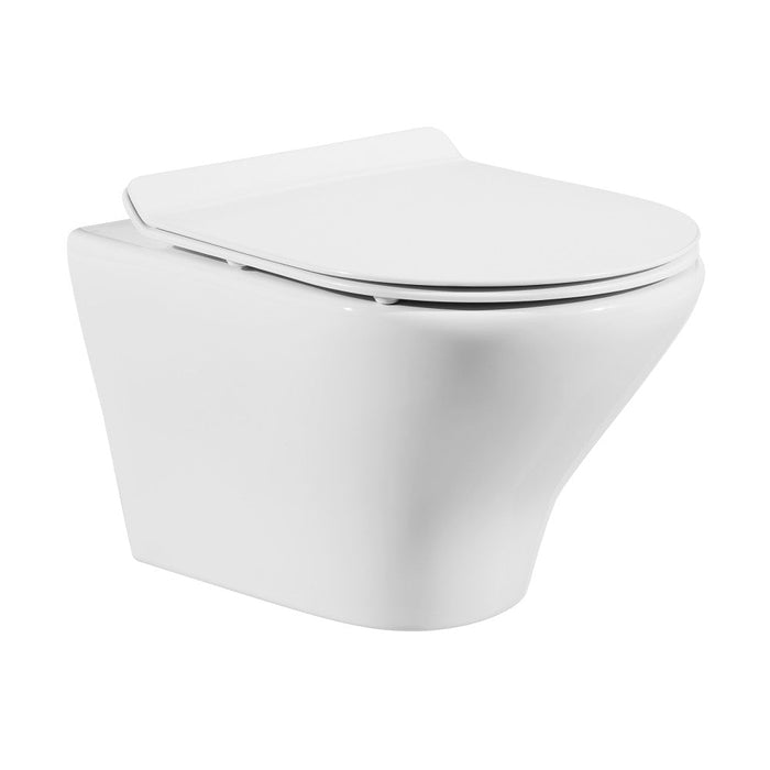 Swiss Madison Monaco Wall-Hung Round Toilet Bowl - SM-WT460