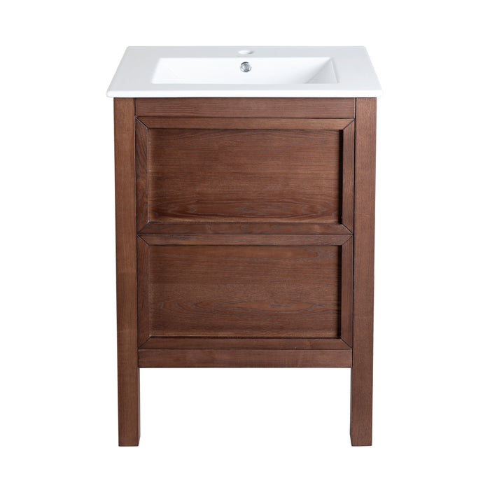 Swiss Madison Nadar 24" Bathroom Vanity in Walnut - SM-BV371WN