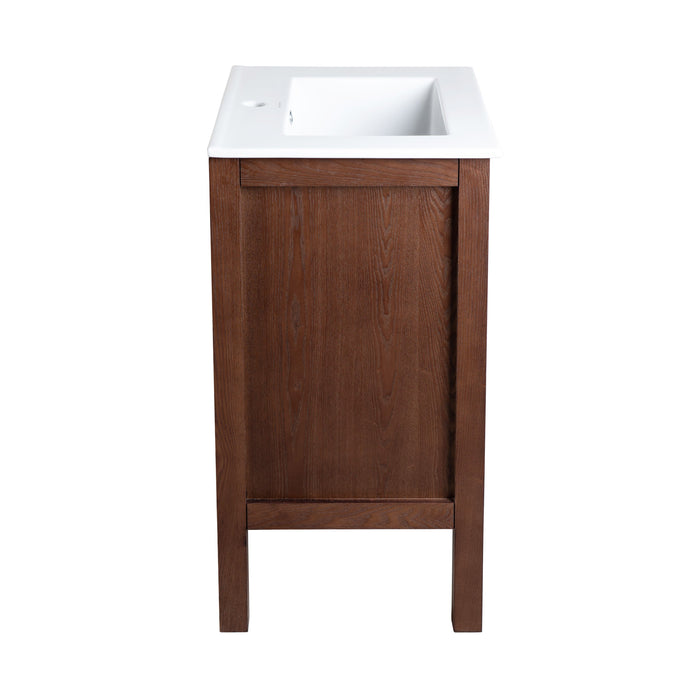 Swiss Madison Nadar 24" Bathroom Vanity in Walnut - SM-BV371WN