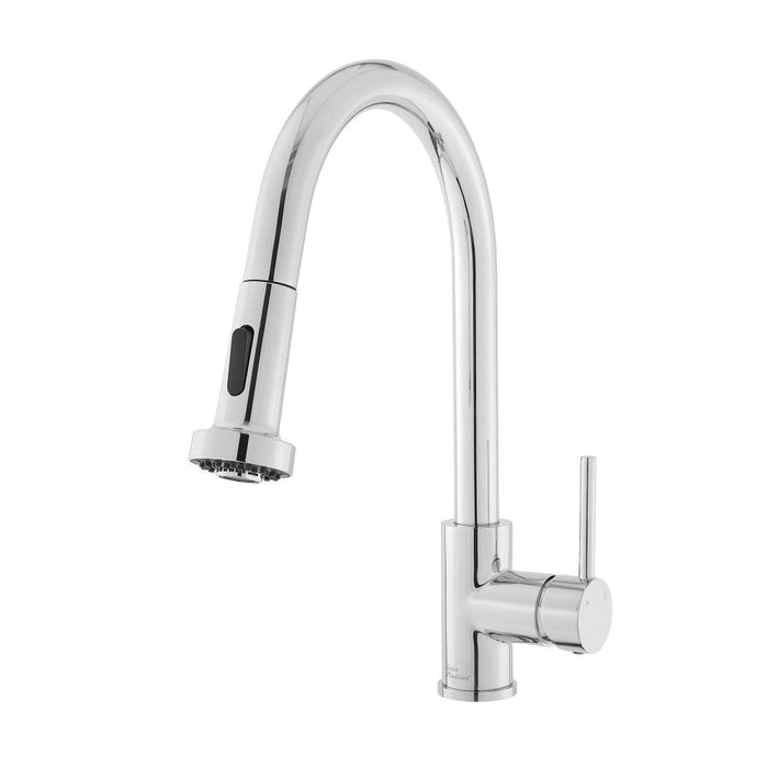 Swiss Madison Nouvet Single Handle, Pull-Down Kitchen Faucet in Chrome - SM-KF71C