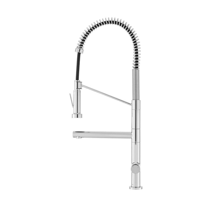 Swiss Madison Novuet Single Handle, Pull-Down Kitchen Faucet with Pot Filler in Chrome - SM-KF74C