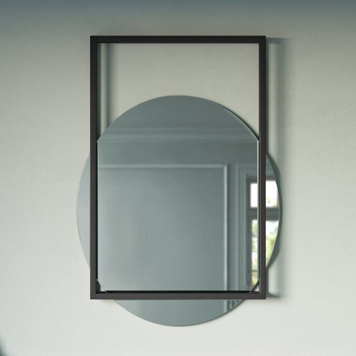 Swiss Madison Pierre 35.5" Vanity Mirror in Matte Black - SM-VM50MB