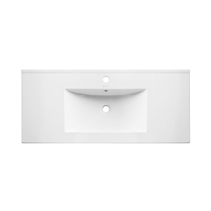 Swiss Madison Pierre 36 Single, Open Shelf, Chrome Metal Frame Bathroom Vanity - SM-BV553C