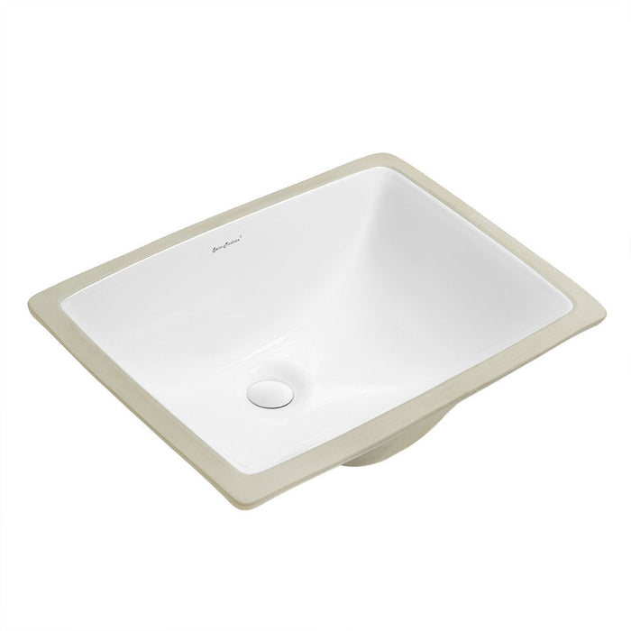 Swiss Madison Plaisir 18.5 Rectangular Under-Mount Bathroom Sink - SM-UM624