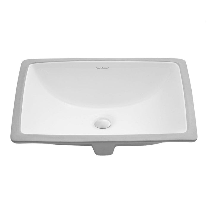 Swiss Madison Plaisir 21 Rectangular Under-Mount Bathroom Sink - SM-UM623