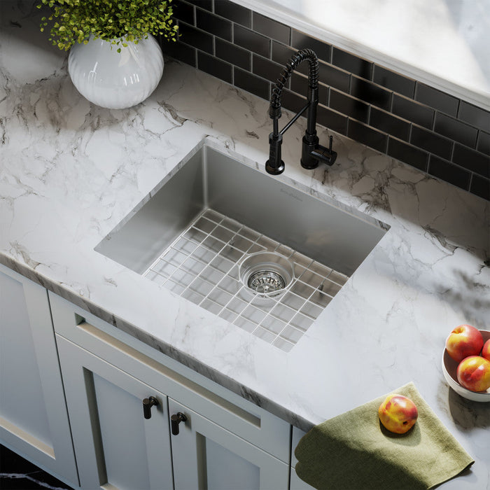 Swiss Madison Tourner 21 x 18 Stainless Steel, Single Basin, Undermount Kitchen Sink - SM-KU707