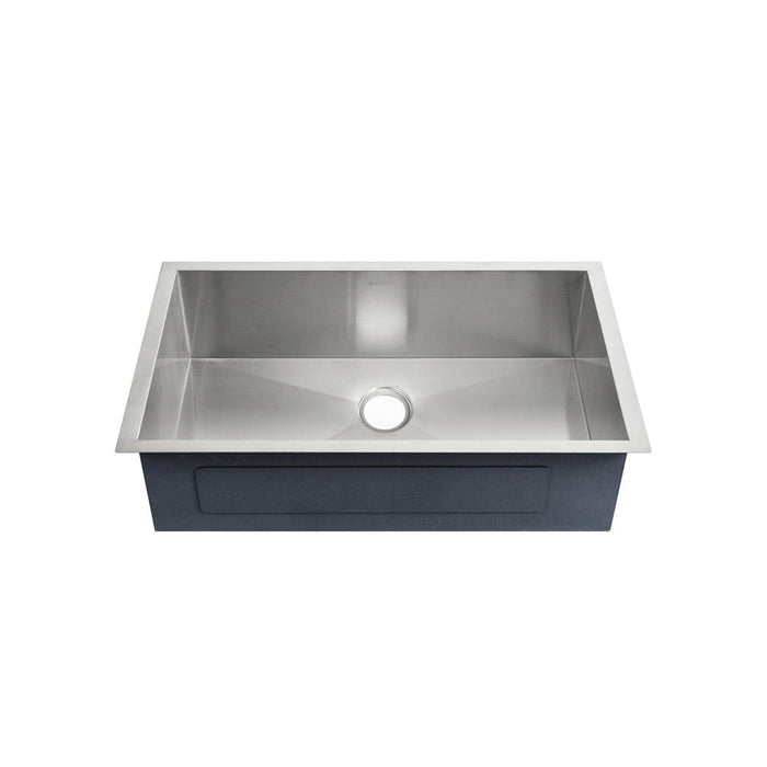 Swiss Madison Tourner 27 x 19 Stainless Steel, Single Basin, Undermount Kitchen Sink - SM-KU709