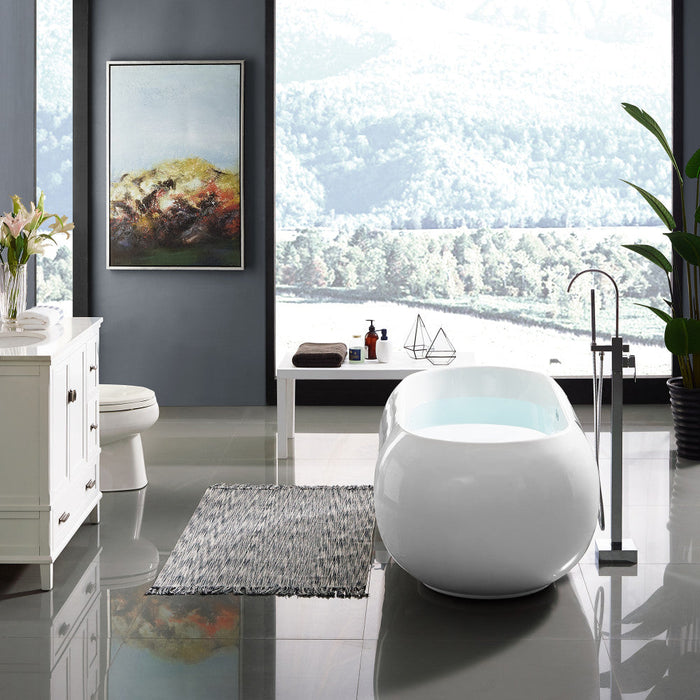 Swiss Madison Plaisir 63" Freestanding Bathtub - SM-FB577