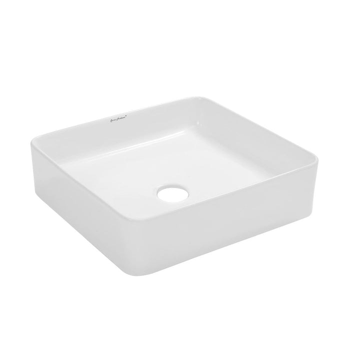 Swiss Madison Concorde Ceramic Square Vessel Sink - SM-VS232