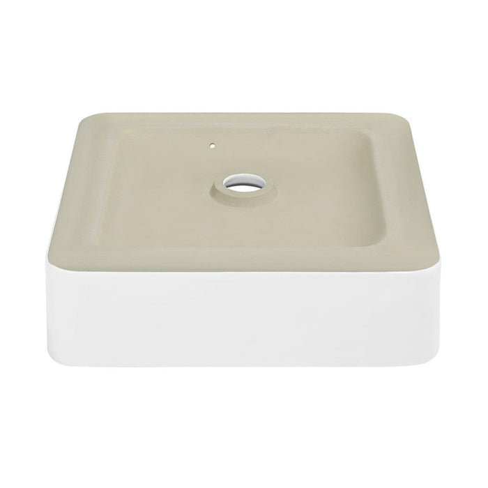 Swiss Madison Concorde Ceramic Square Vessel Sink - SM-VS232