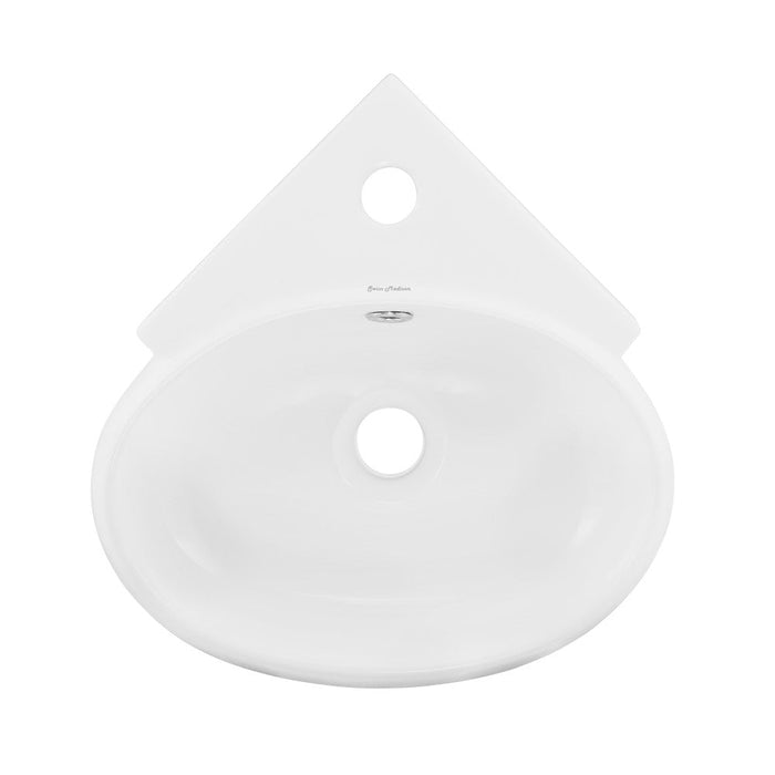 Swiss Madison Plasir Corner Wall Hung Sink - SM-WS328