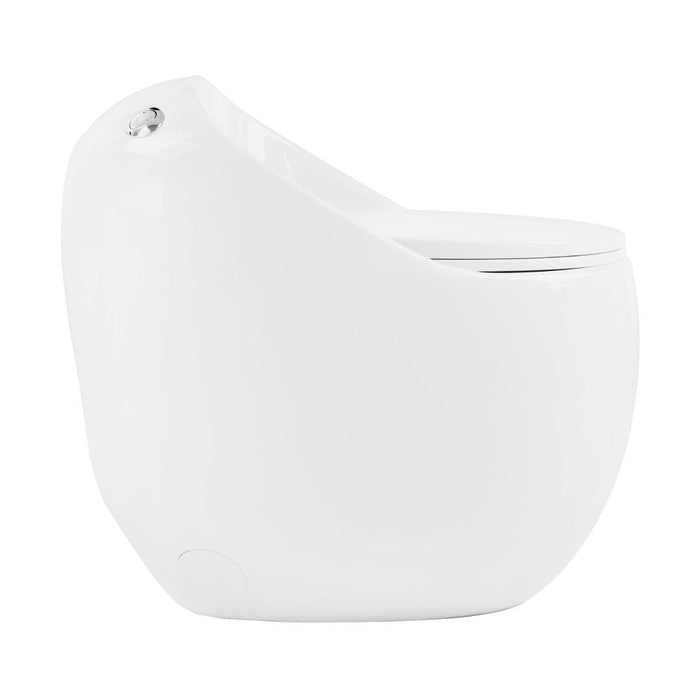 Swiss Madison Plaisir II One-Piece Elongated Toilet Top Flush 1.28 GPF - SM-1T289