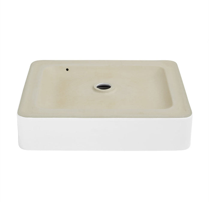 Swiss Madison Concorde Rectangle Ceramic Vessel Sink - SM-VS242