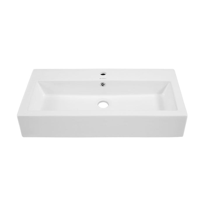 Swiss Madison Voltaire Wide Rectangle Vessel Sink - SM-VS292