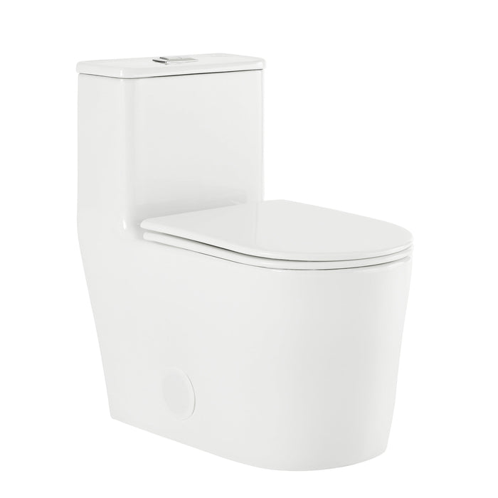 Swiss Madison Liberte One-Piece Elongated Toilet Dual-Flush 1.1/1.6 gpf - SM-1T330