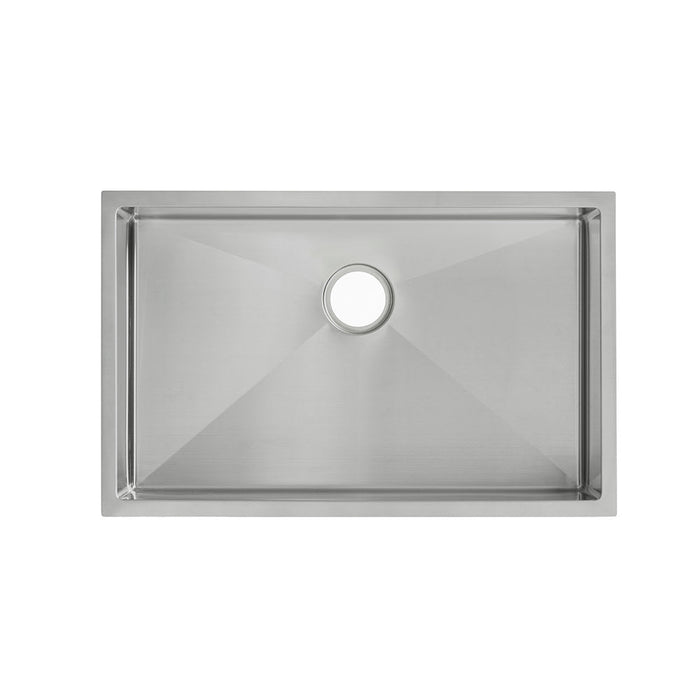 Swiss Madison Rivage 30 x 18 Stainless Steel, Single Basin, Undermount Kitchen Sink - SM-KU700