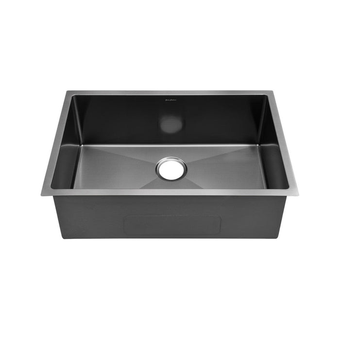 Swiss Madison Rivage 30 x 18 Stainless Steel, Single Basin, Undermount Kitchen Sink,Black - SM-KU700B