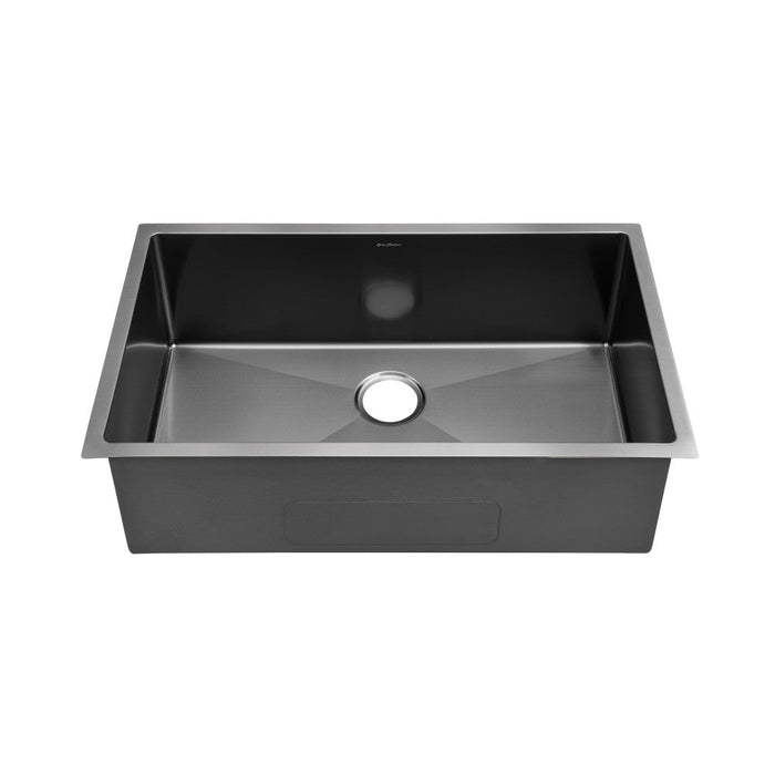 Swiss Madison Rivage 32 x 19 Stainless Steel, Single Basin, Undermount Kitchen Sink, Black - SM-KU701B