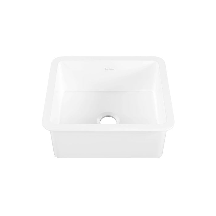 Swiss Madison Rochelle 24 x 18 ceramic single basin, drop-in/undermount kitchen sink - SM-KU8501GW