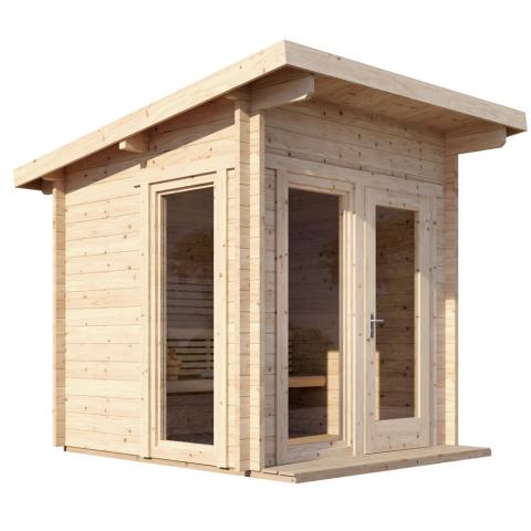 SaunaLife Model G4 Outdoor Home Sauna Kit SL-MODELG4