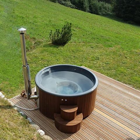 SaunaLife Model S4N Wood-Fired Hot Tub SL-MODELS4N