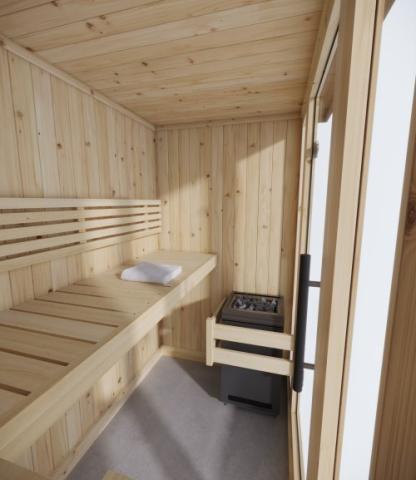 SaunaLife Model X6 Indoor Home Sauna SL-MODELX6