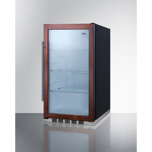 Summit Shallow Depth Indoor/Outdoor Beverage Cooler SPR489OSPNR